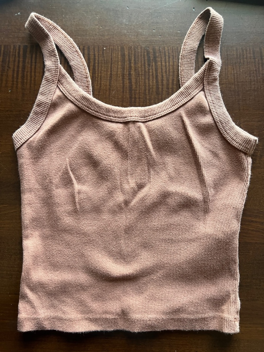 Abercrombie & Fitch Brown Ribbed Tank